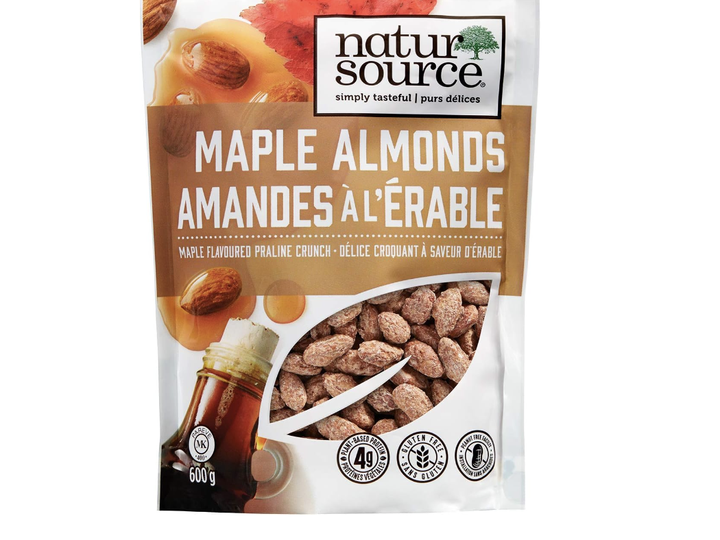  naturSource Artisanal Maple Praline Almonds.
